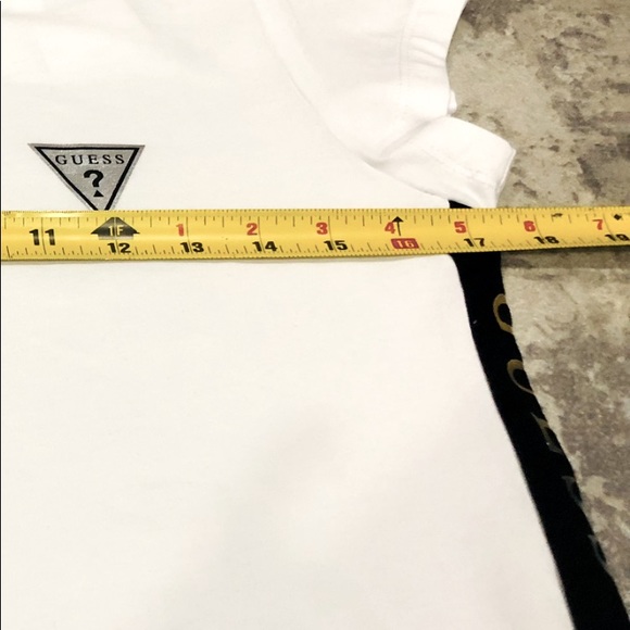 ♦️1 Left♦️Guess-Los Angeles Women Athletic Short Sleeve-Measurements in Pics - Picture 14 of 14